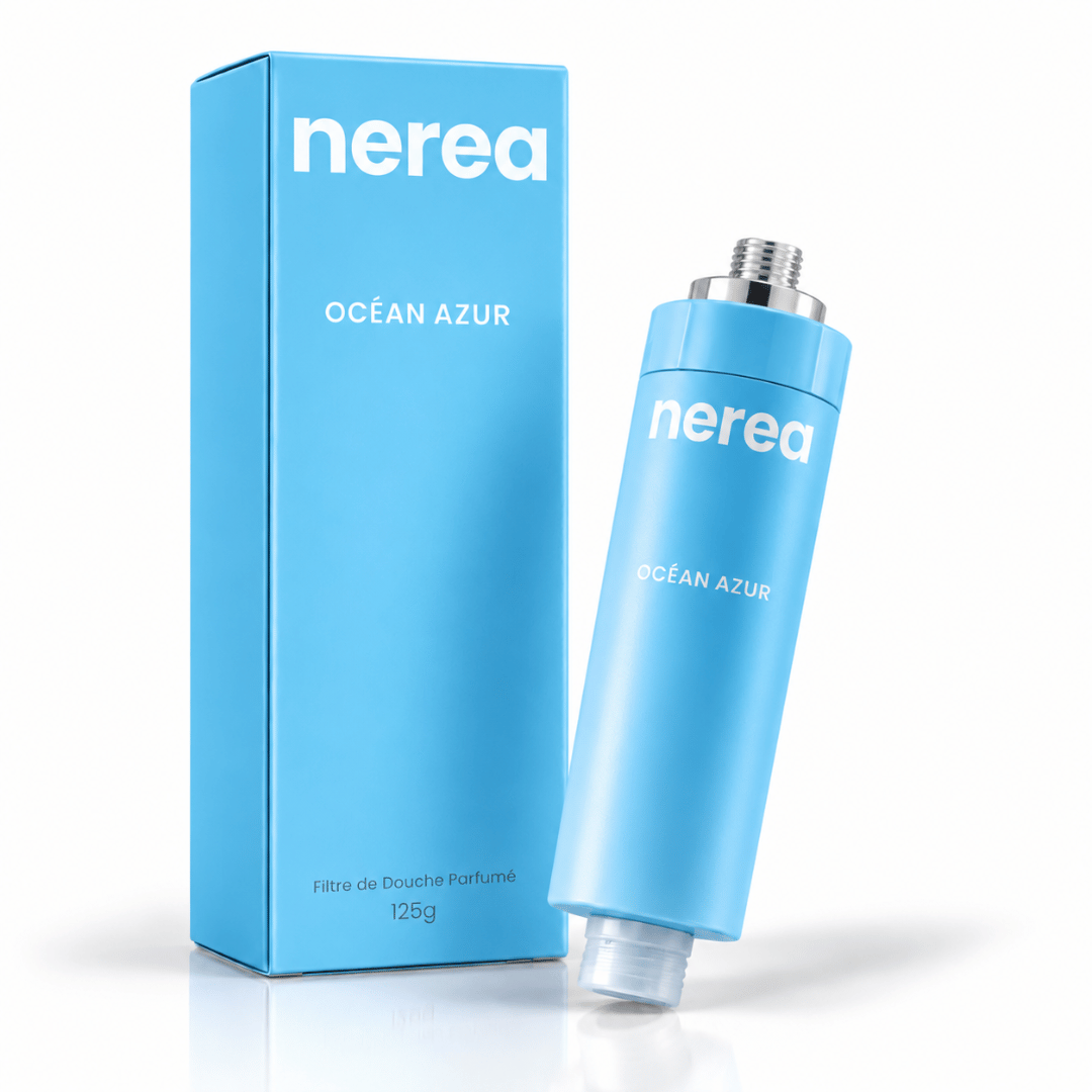 NEREA™ – Filtre de Douche à la Vitamine C Anti-Chlore
